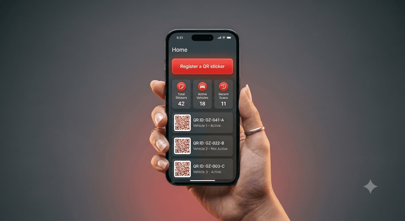 MonarchQR mobile app preview